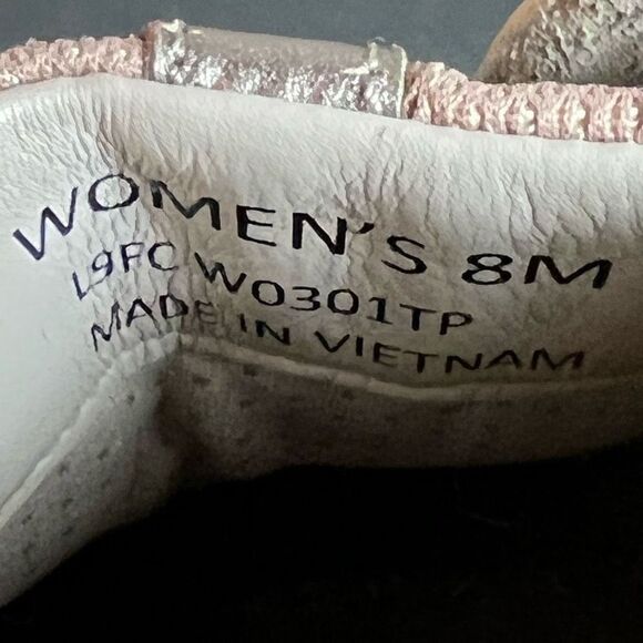 Womens KIZIK Miami Tan + Metallic Slip On Casual Sneakers / Size 8 Medium - Picture 8 of 9